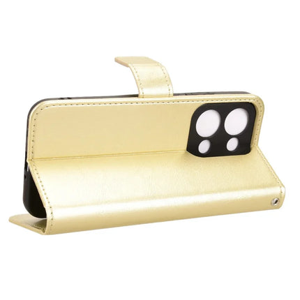 For Oppo Reno13 5G (Global) Case Crazy Horse Texture PU Leather Phone Wallet Cover