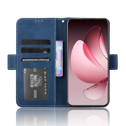 For Oppo Reno13 Pro 5G Leather Case Phone Wallet Cover with Multiple Card Slots