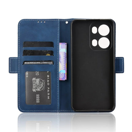 For Oppo Reno13 Pro 5G Leather Case Phone Wallet Cover with Multiple Card Slots