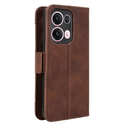 For Oppo Reno13 Pro 5G Leather Case Phone Wallet Cover with Multiple Card Slots