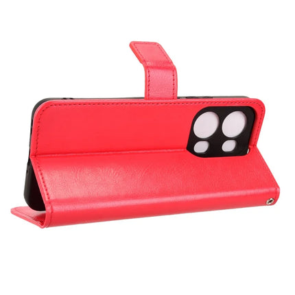 For Oppo Reno13 Pro 5G Case Crazy Horse Texture PU Leather Phone Wallet Cover