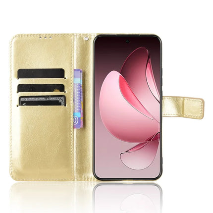 For Oppo Reno13 Pro 5G Case Crazy Horse Texture PU Leather Phone Wallet Cover
