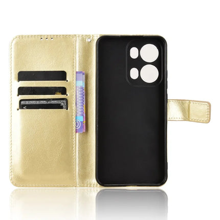 For Oppo Reno13 Pro 5G Case Crazy Horse Texture PU Leather Phone Wallet Cover