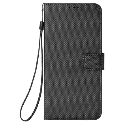 For Oppo Reno13 Pro 5G Case PU Leather Diamond Texture Wallet Phone Cover