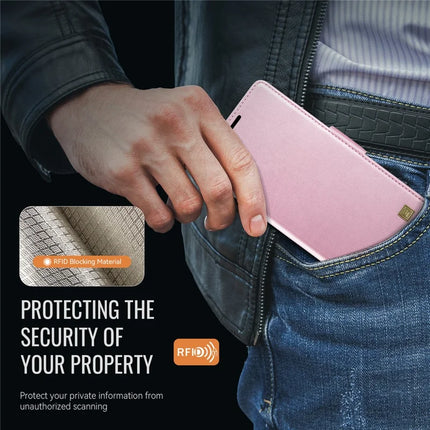 For Samsung Galaxy S21 Ultra 5G Case AUTSPACE A11 RFID Blocking Retro Leather Cell Phone Wallet Cover