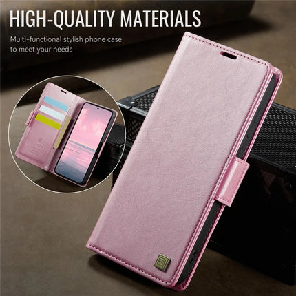 For Samsung Galaxy S22 Ultra 5G Case AUTSPACE A11 RFID Blocking Retro Leather Cell Phone Wallet Cover
