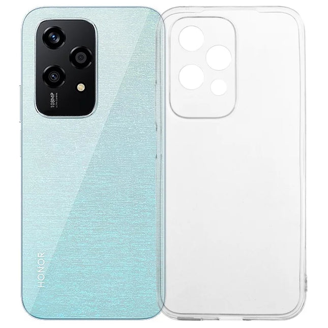 UNITHIN For Honor 200 Lite Case Ultra Thin 0.7mm Clear TPU Anti Drop Phone Cover Precise Cutouts