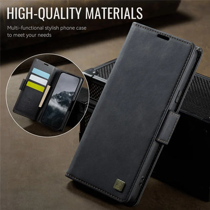 For Google Pixel 8 Pro Case AUTSPACE A11 RFID Blocking Retro Leather Cell Phone Wallet Cover