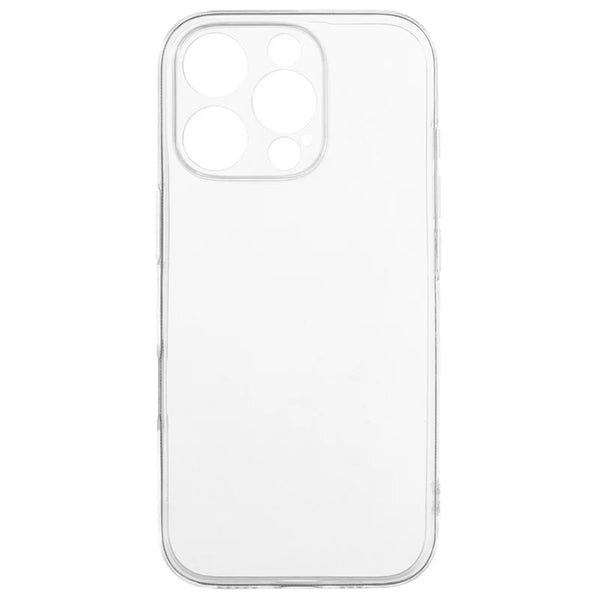 ShopCaseCart Slim Durable iPhone 16 Pro Protective cover Ultra Thin 0.7mm Clear TPU Anti Drop Phone Guard Precise Cutouts