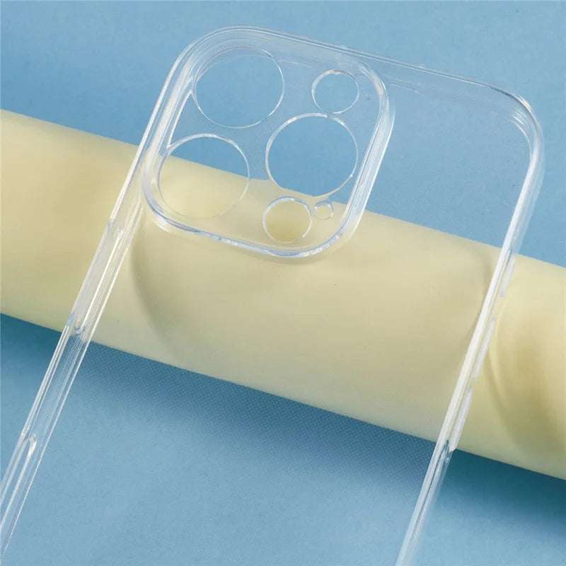 ShopCaseCart Slim Durable iPhone 16 Pro Protective cover Ultra Thin 0.7mm Clear TPU Anti Drop Phone Guard Precise Cutouts