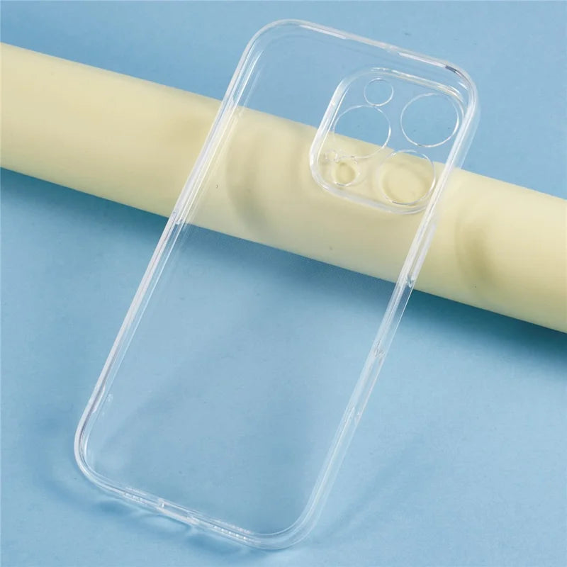 ShopCaseCart Slim Durable iPhone 16 Pro Protective cover Ultra Thin 0.7mm Clear TPU Anti Drop Phone Guard Precise Cutouts