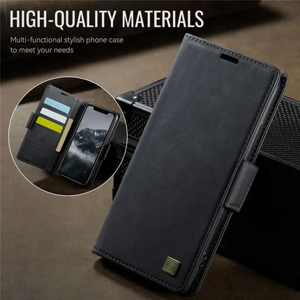 For iPhone 11 Pro Max Case AUTSPACE A11 RFID Blocking Retro Leather Cell Phone Wallet Cover