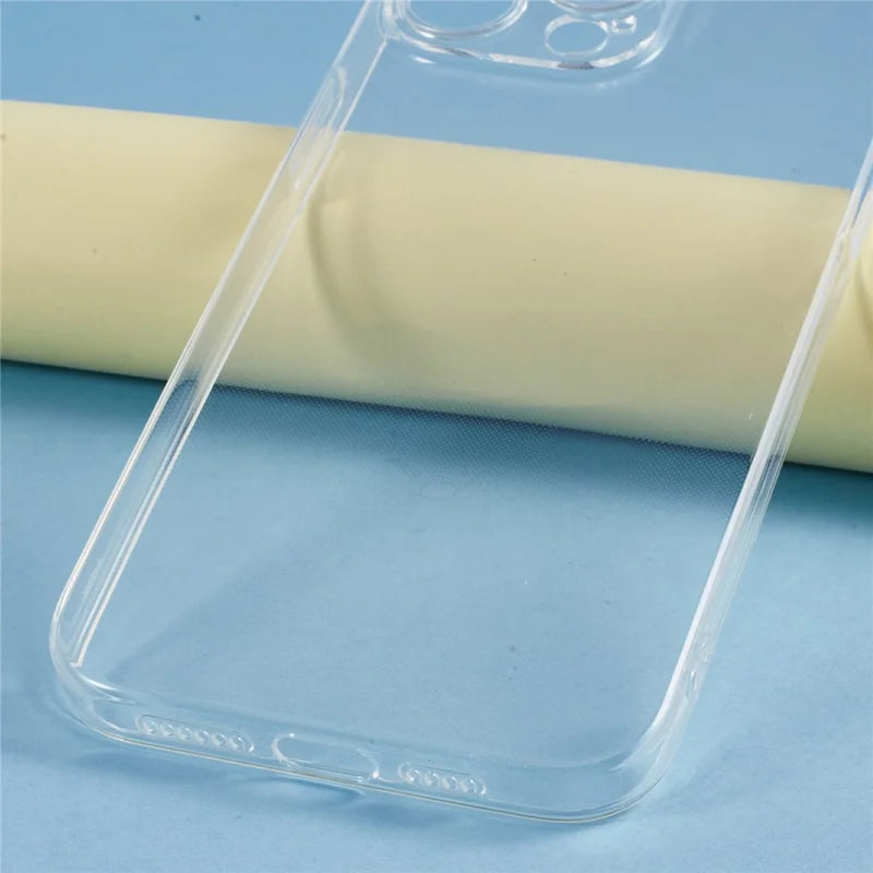 ShopCaseCart Slim Durable iPhone 15 Pro Protective cover Ultra Thin 0.7mm Clear TPU Anti Drop Phone Guard Precise Cutouts