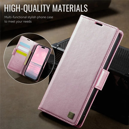 For iPhone 13 Pro Max 6.7 inch Case AUTSPACE A11 RFID Blocking Retro Leather Cell Phone Wallet Cover