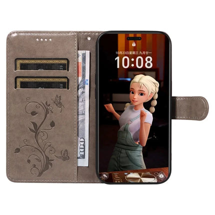 For Honor Magic7 Pro 5G PU Leather Case Flower Pattern Wallet Stand Phone Cover