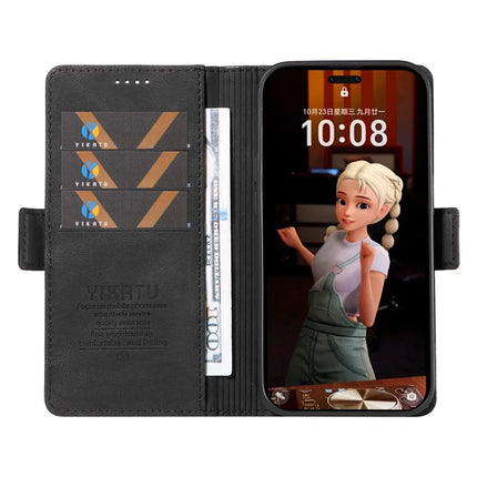 For Honor Magic7 Pro 5G Leather Case YIKATU YK-005 Skin-touch Feeling Wallet Phone Cover