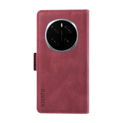 For Honor Magic7 Pro 5G Leather Case YIKATU YK-005 Skin-touch Feeling Wallet Phone Cover