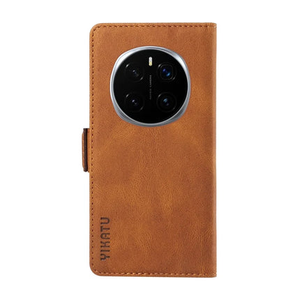 For Honor Magic7 Pro 5G Leather Case YIKATU YK-005 Skin-touch Feeling Wallet Phone Cover