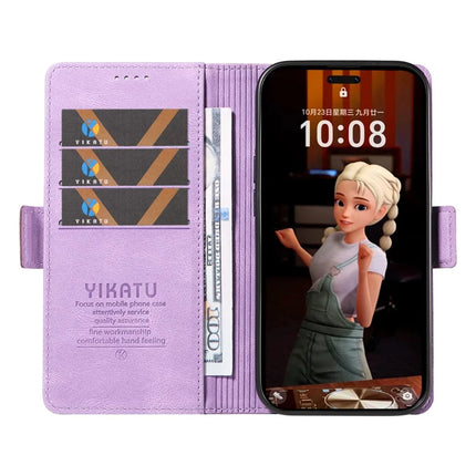 For Honor Magic7 Pro 5G Leather Case YIKATU YK-005 Skin-touch Feeling Wallet Phone Cover
