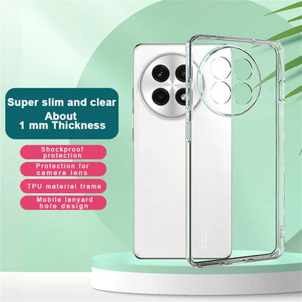 IMAK UX-5 Series Phone Cover for OnePlus Ace 5 5G / Ace 5 Pro 5G / 13R 5G Case Shockproof TPU Clear Slim Back Shell