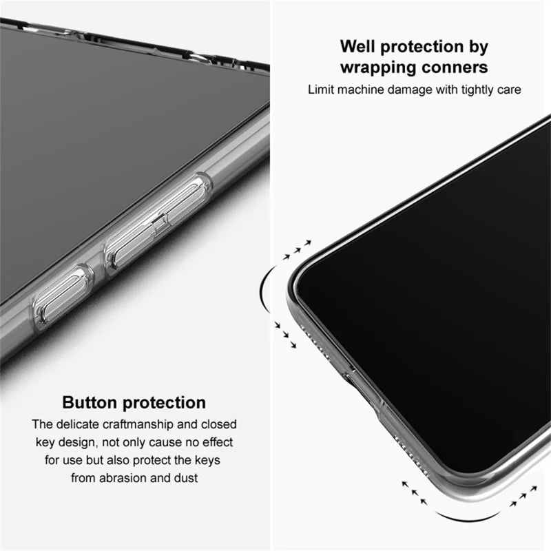 ShopCaseCart Shockproof Slim OnePlus Ace 5 5G / Ace 5 Pro 5G / 13R 5G Protective cover Impact-resistant TPU Clear Streamlined Back Shell
