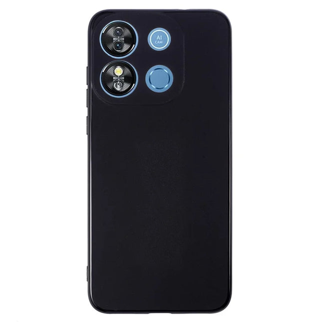 For Oukitel C57 Pro / C57s Case Soft TPU Drop Protection Phone Cover - Black
