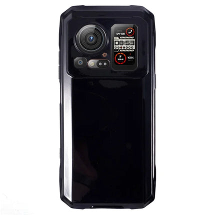 For Hotwav Cyber 15 Case Soft TPU Drop Protection Phone Cover - Black