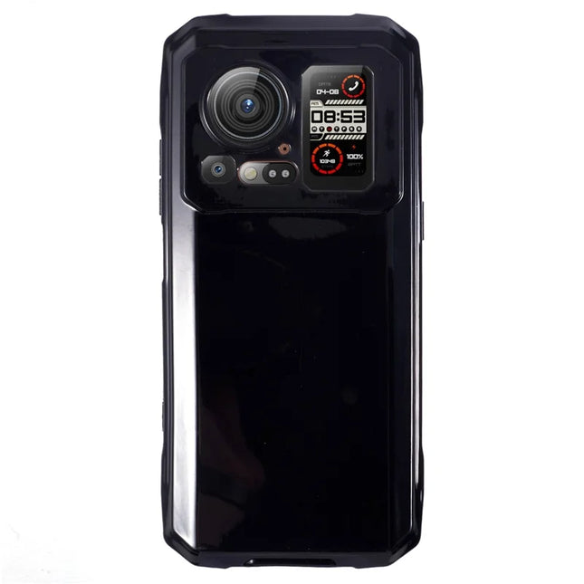 For Hotwav Cyber 15 Case Soft TPU Drop Protection Phone Cover - Black