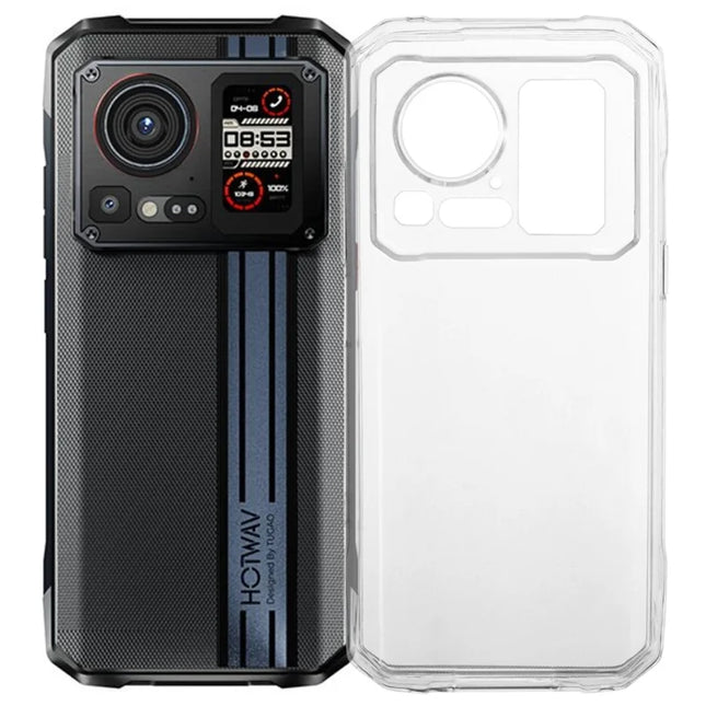 For Hotwav Cyber 15 Case Soft TPU Drop Protection Phone Cover - Transparent