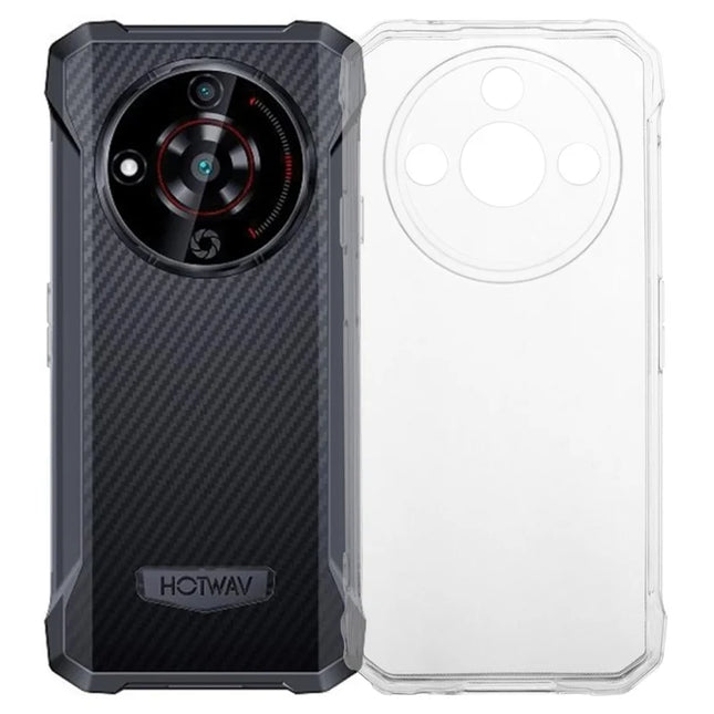 For Hotwav T7 Pro Case Soft TPU Drop Protection Phone Cover - Transparent