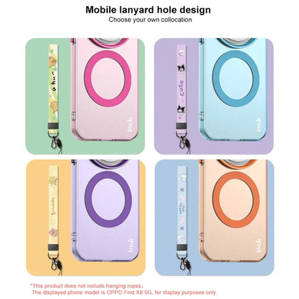 IMAK For Google Pixel 9 Pro XL Case Compatible with MagSafe Candy Color Anti Drop TPU + PET Back Cover