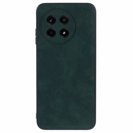 For OnePlus Ace 5 5G / Ace 5 Pro 5G Case Retro Leather Coated PC + TPU Phone Cover - Green