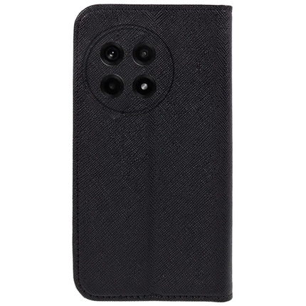 For OnePlus Ace 5 5G / Ace 5 Pro 5G Case Cross Texture Leather Phone Cover Hidden Magnetic