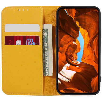 For OnePlus Ace 5 5G / Ace 5 Pro 5G Case Cross Texture Leather Phone Cover Hidden Magnetic