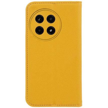 For OnePlus Ace 5 5G / Ace 5 Pro 5G Case Cross Texture Leather Phone Cover Hidden Magnetic