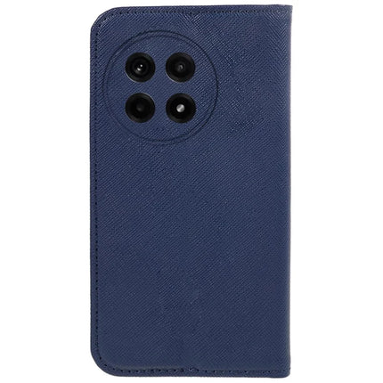 For OnePlus Ace 5 5G / Ace 5 Pro 5G Case Cross Texture Leather Phone Cover Hidden Magnetic