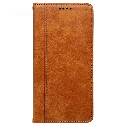 For OnePlus Ace 5 5G / Ace 5 Pro 5G Case Hidden Magnetic Closure Calf Texture Leather Phone Cover