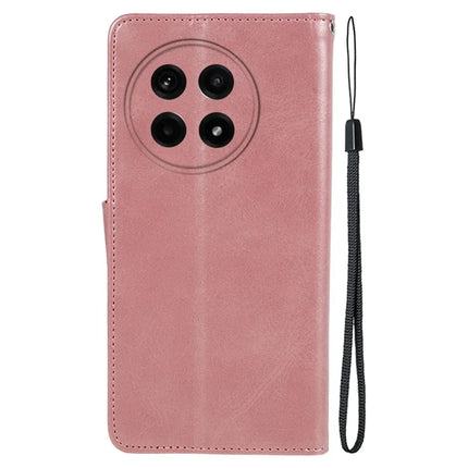 For OnePlus Ace 5 5G / Ace 5 Pro 5G Case PU Leather Wallet Protective Phone Cover Calf Texture