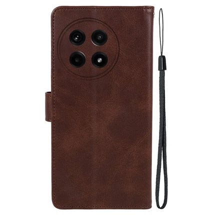For OnePlus Ace 5 5G / Ace 5 Pro 5G Case PU Leather Wallet Protective Phone Cover Calf Texture