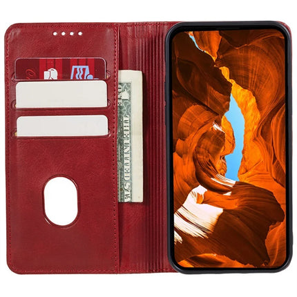 For OnePlus Ace 5 5G / Ace 5 Pro 5G Case Strong Magnetic PU Leather Phone Cover Calf Texture