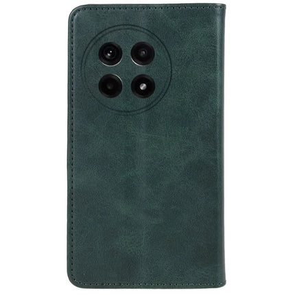 For OnePlus Ace 5 5G / Ace 5 Pro 5G Case Strong Magnetic PU Leather Phone Cover Calf Texture