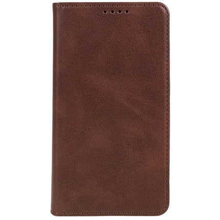 For OnePlus Ace 5 5G / Ace 5 Pro 5G Case Strong Magnetic PU Leather Phone Cover Calf Texture