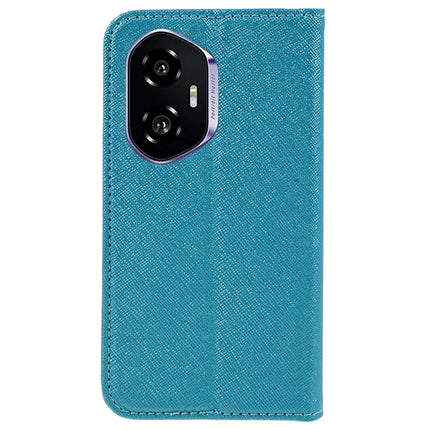 For Honor 300 Case Cross Texture Leather Phone Cover Hidden Magnetic