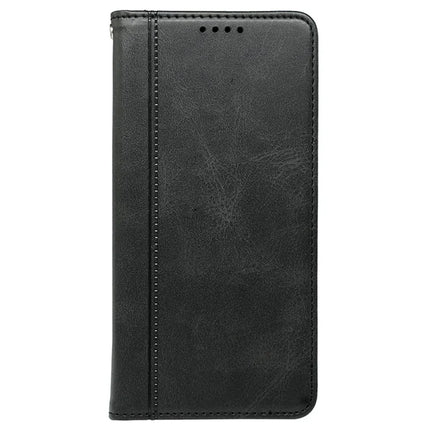 For Honor 300 Case Hidden Magnetic Closure Calf Texture Leather Phone Cover
