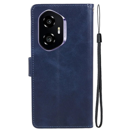 For Honor 300 Case PU Leather Wallet Protective Phone Cover Calf Texture