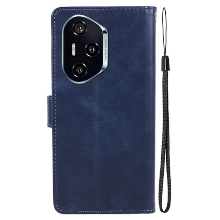 For Honor 300 Pro Case PU Leather Wallet Protective Phone Cover Calf Texture