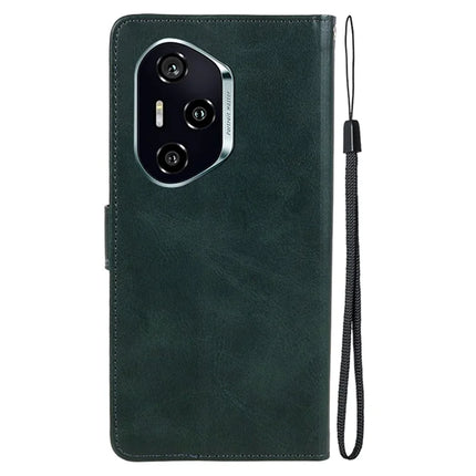 For Honor 300 Pro Case PU Leather Wallet Protective Phone Cover Calf Texture