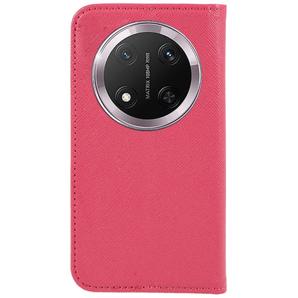 For Honor Magic7 Lite 5G / X9c 5G / X60 Pro 5G Case Cross Texture Leather Phone Cover Hidden Magnetic