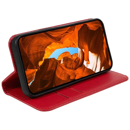 For Honor Magic7 Lite 5G / X9c 5G / X60 Pro 5G Case Cross Texture Leather Phone Cover Hidden Magnetic