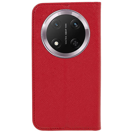 For Honor Magic7 Lite 5G / X9c 5G / X60 Pro 5G Case Cross Texture Leather Phone Cover Hidden Magnetic
